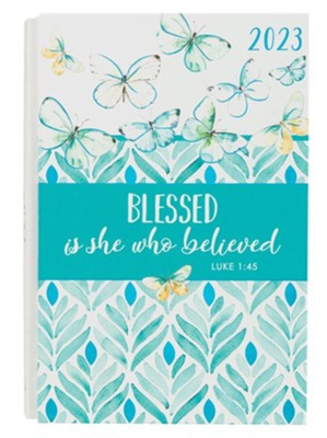 2023 Hardcover 12-Month Planner, Blessed is She  - 