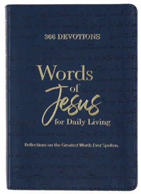 Devotional Words of Jesus for Daily Living Faux Leather: Cherie Hill ...