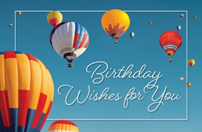 Birthday Wishes For You (James 1:17) Postcards, 25  - 