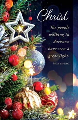 The People Walking in Darkness (Isaiah 9:2a, CEB) Bulletins, 100 ...