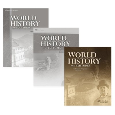 World History Grade 10 Homeschool Student Kit   - 
