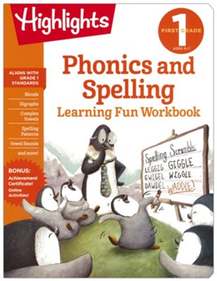 First Grade Phonics and Spelling  - 