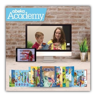 Abeka Academy Grade 1 Full Year Video & Books  Instruction - Independent Study (Unaccredited)  - 