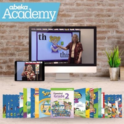 Abeka Academy Grade 2 Full Year Video & Books  Instruction - Independent Study (Unaccredited)  - 