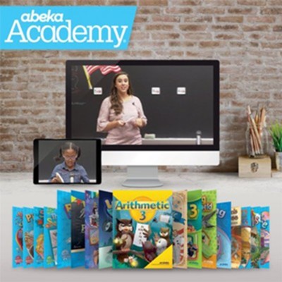 Abeka Academy Grade 3 Full Year Video & Books Instruction - Independent Study (Unaccredited)  - 