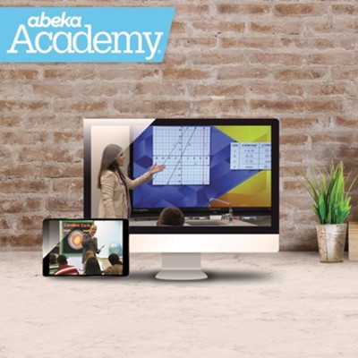 Abeka Academy Grade 8 Full Year Video Enrollment (Accredited)  - 