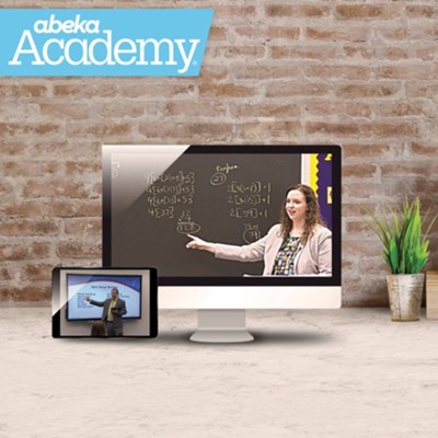 Abeka Academy Grade 9 Full Year Video Enrollment (Accredited)  - 