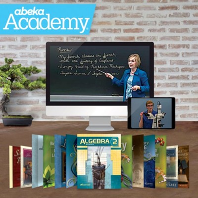 Abeka Academy Grade 10 Full Year Video & Books Enrollment (Accredited)  - 