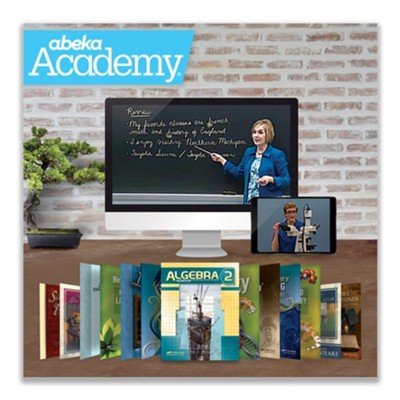 Abeka Academy Grade 10 Full Year Video & Books Instruction - Independent Study (Unaccredited)  - 