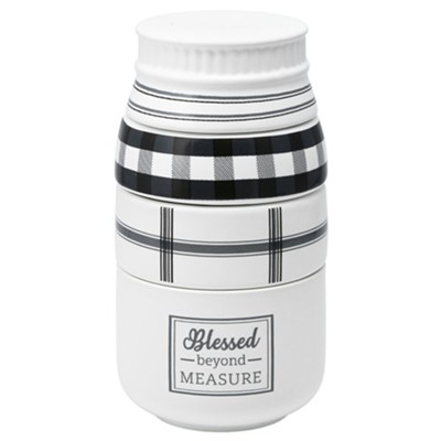 Blessed Beyond Measure Mason Jar Measuring Cups  - 