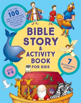 Bible Story & Activity Book for Kids  - 
