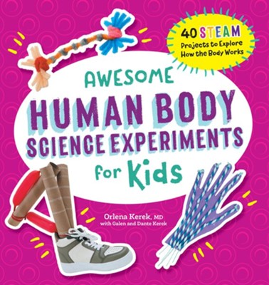 human body science experiments book