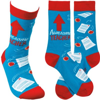 Awesome Teacher Socks  - 