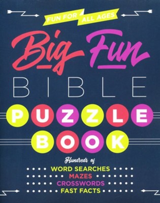 Big Fun Bible Puzzle Book  - 