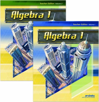 Abeka 2024 Algebra 1 DVD Lessons 1-59 & 118-170 *2019 Edition