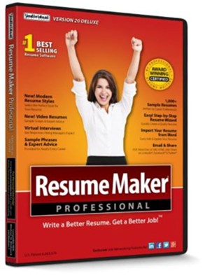 resumemaker professional deluxe 20