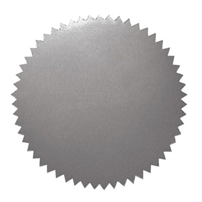 Blank Silver Stickers (50 Stickers)   - 