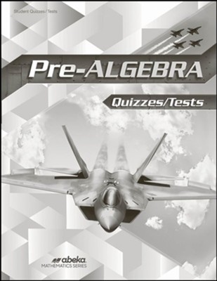 Pre-Algebra Quiz and Test Book (Revised)  Fourth Edition  - 