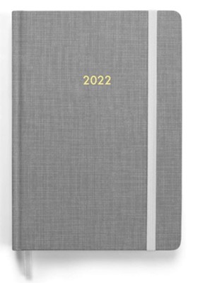 2022 Planner: A Year with Christ, Gray  - 