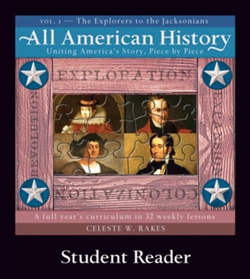 All American History Volume 1 Student Reader with Companion Guide Download  -     By: Celeste W. Rakes
