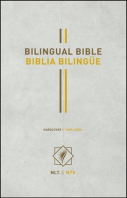 Biblia Biling&#252;e NLT/NTV, Tapa Dura  (NLT/NTV Bilingual Bible, Hardcover)  - 