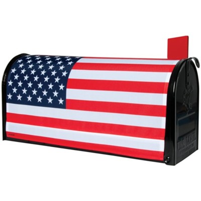 American Flag Mailbox Cover  - 