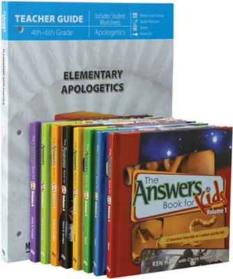 Elementary Apologetics Set  -     By: Ken Ham, Bodie Hodge
