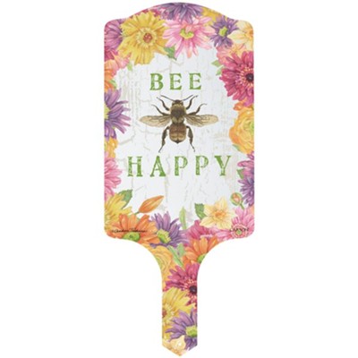 Bee Floral Garden Stake  -     By: Andrea Tachiera
