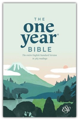 ESV One Year Bible, softcover  - 