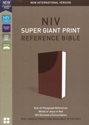 NIV Super-Giant Print Reference Bible