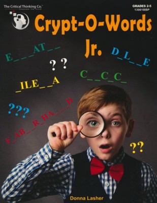 Crypt-O-Words Jr.   -     By: Donna Lasher
