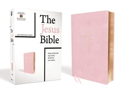 The Jesus Bible, NIV Edition, Pink   -     By: Passion Publishing
