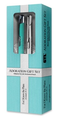Adoration Gift Set, Tiffany Blue/Silver  - 