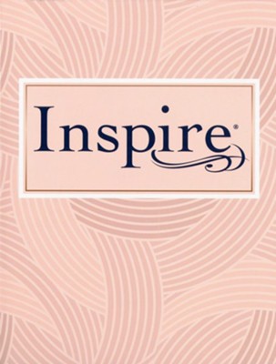 NLT Inspire Bible: The Bible for Coloring & Creative Journaling--softcover, pink  - 