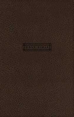 NRSV Simple Faith Bible, Comfort Print--soft leather-look, brown  -     By: Jimmy Carter
