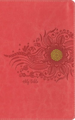 NIV Premium Gift Bible, Youth Edition, Comfort Print, Leathersoft, Coral  - 