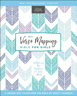NIV Verse Mapping Bible for Girls, Comfort Print--hardcover  -     Edited By: Kristy Cambron
