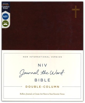 christianbook niv column comfort journal double leather