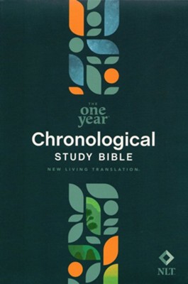 NLT One Year Chronological Study Bible, Hardcover  - 