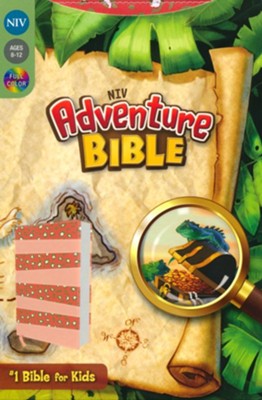 NIV Adventure Bible--soft leather-look, coral  -     Edited By: Lawrence O. Richards

