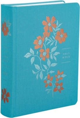 NLT Wide Margin Bible, Filament Enabled Edition--cloth over hardcover, ocean blue  - 