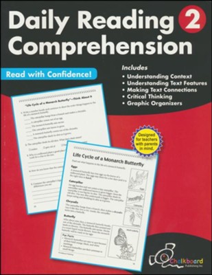 Daily Reading Comprehension Workbook, Grade 2: 9781634459792 ...