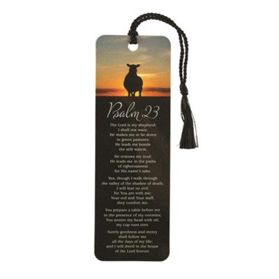 The 10 COMMANDMENTS Bookmark with Tassel