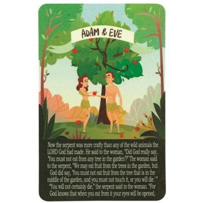 Adam And Eve Pocket card  - 