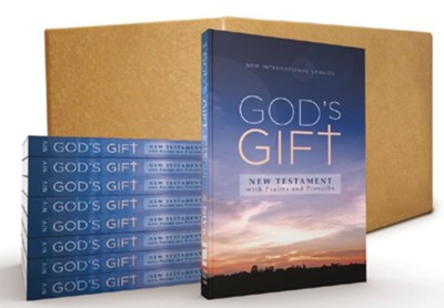 NIV God's Gift New Testament with Psalms and Proverbs, Comfort Print ...