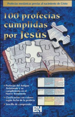 Coleccion Temas De Fe 100 Profecias Cumplidas Por Jesus 100 Prophecies Fulfilled By Jesus 9780805465990 Christianbook Com