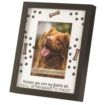 Because You Were My Favorite Pet, Dog, Photo Frame  - 