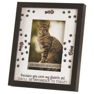 Because You Were My Favorite Pet, Cat, Photo Frame  - 