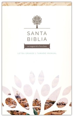 Santa Biblia RVR 1960, tamaño manual, letra grande, cuero de imitación,  fucsia, con cierre (Handy Size Large Print with Zipper)