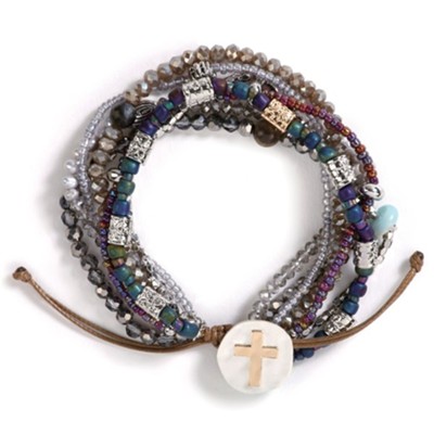Turquoise Your Journey Layered Prayer Bracelet Jewelry
